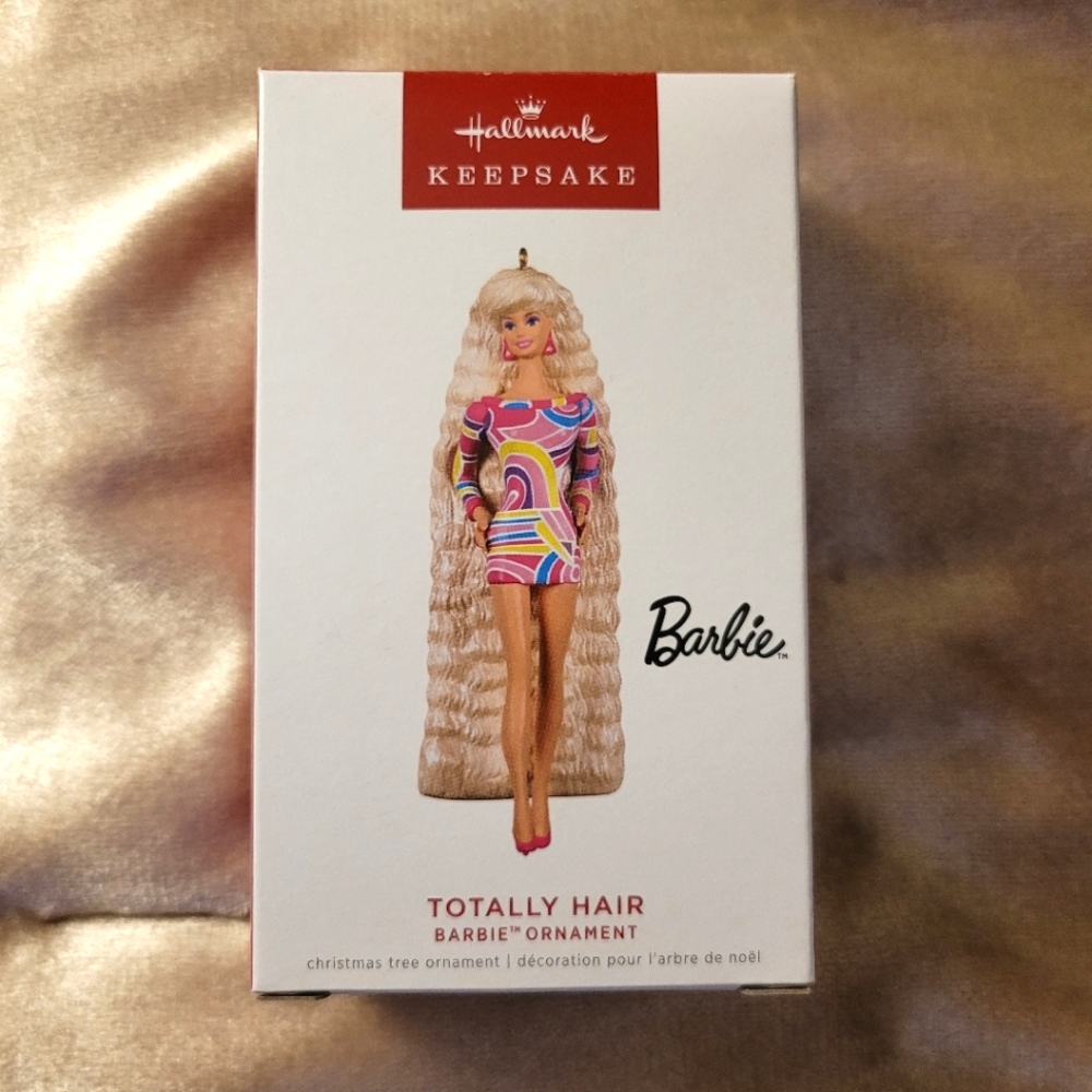 2022 Totally Hair Barbie Hallmark Ornament